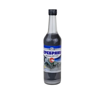 Краска Ижсинтез битумная БТ-177 серебристая 0,5 л глянцевая